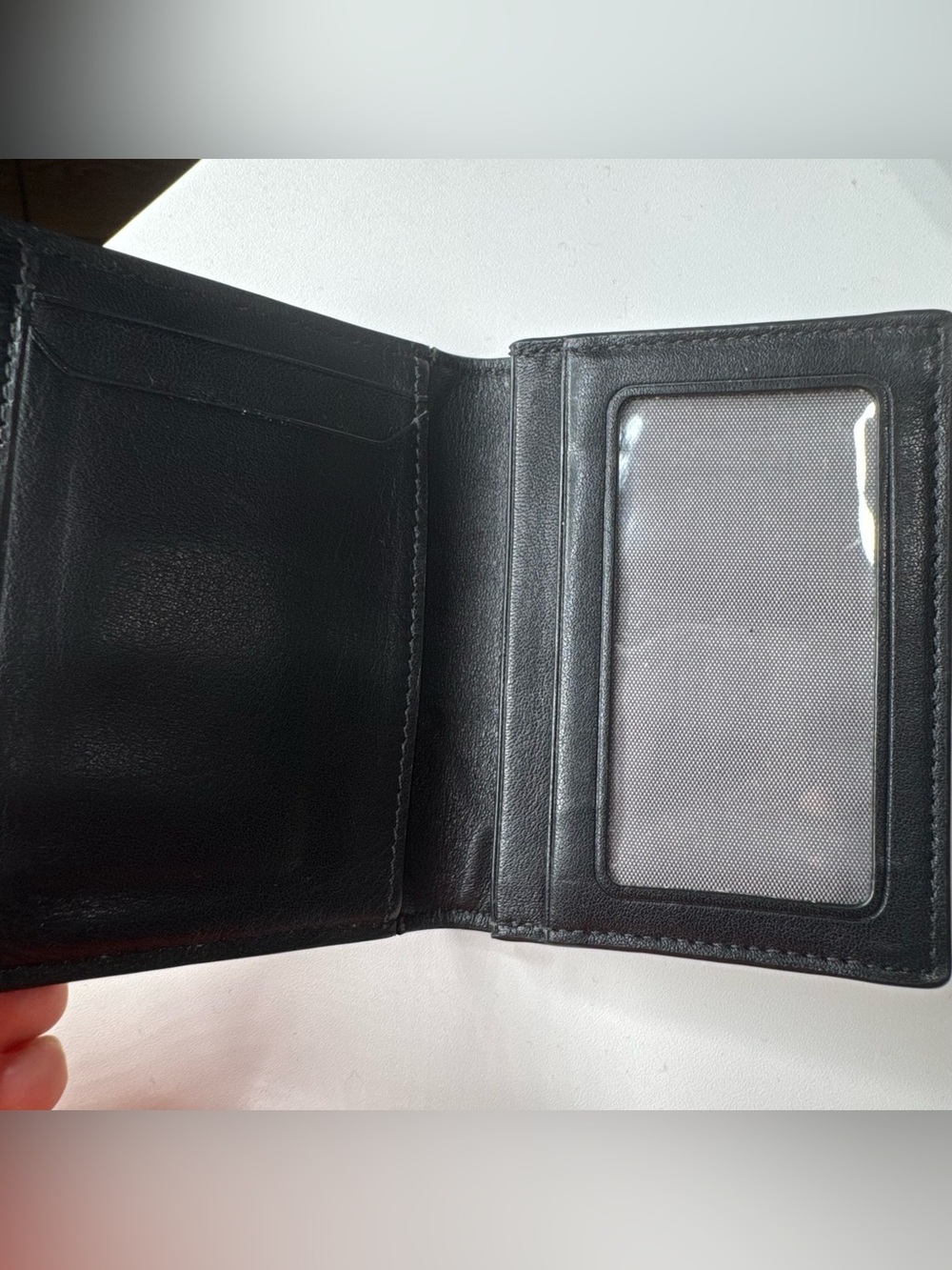Tumi Black Textured Leather Bi-Fold Wallet - Picture 3 of 10